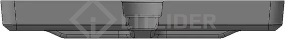 Решетка чугунная 750x250